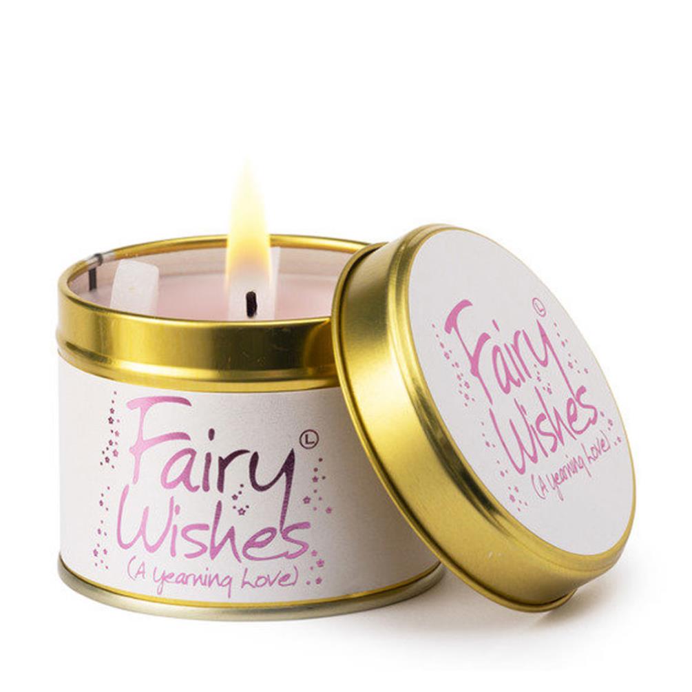 Lily-Flame Fairy Wishes Tin Candle £9.89